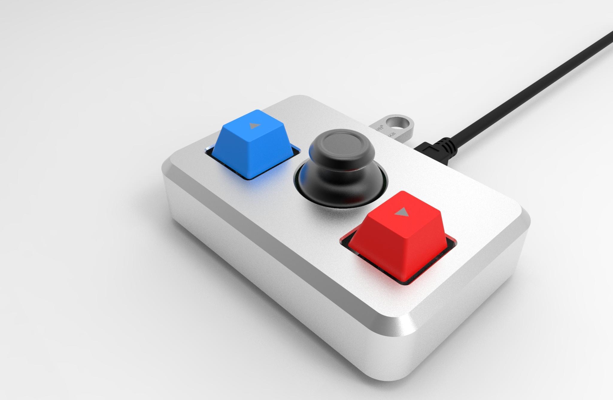 LZ : CODE T (IC) - Others interest check cover image featuring CODE T, Thumb joystick, mouse pad, usb2.0 hub, PS4 joystick, Stick Controller, Kailh PCB Socket, mouse pointer, Aluminum case, PCB, USB cable