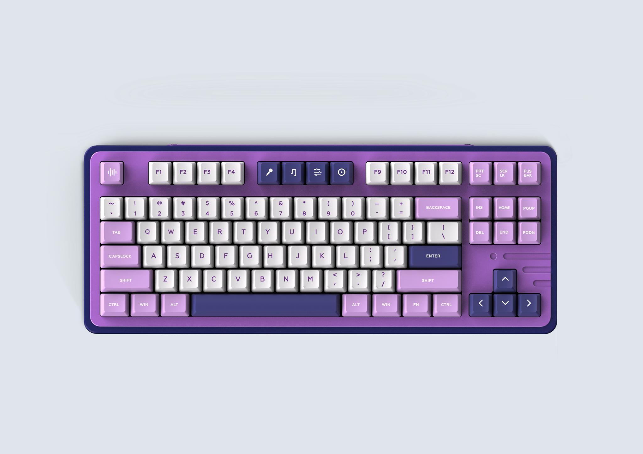 IQUNIX NOTE80 (IC) - Keyboard interest check cover image featuring IQUNIX, NOTE80, typing angle, aluminium 6063, Type-C interface, PBT keycaps, keyboard