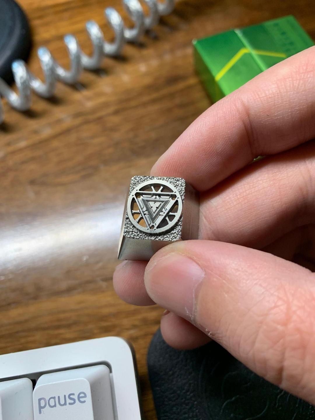 Kalam Reactor Ti Artisan Keycap (IC)