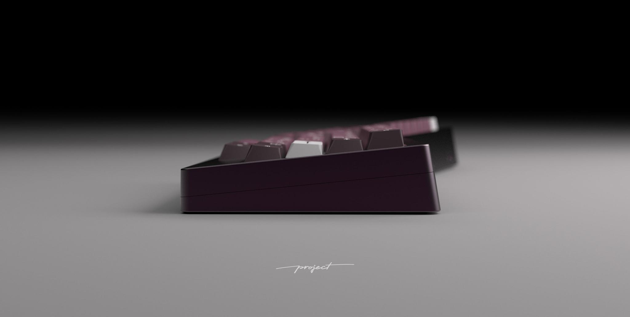 Kendo (IC) - Keyboard interest check cover image featuring Kendo, IC, specifications, colors, aluminum, POM plate, brass plate, carbon fiber, split HHKB, top mount, typing angle, USB-C, PCB, pricing, group buy