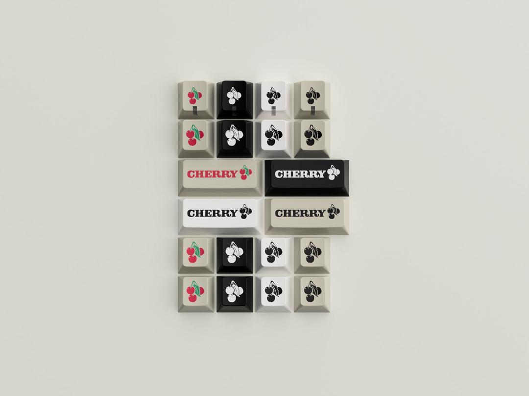 GMK Vintage/Modern Cherry Logo Novelties Pack (IC)