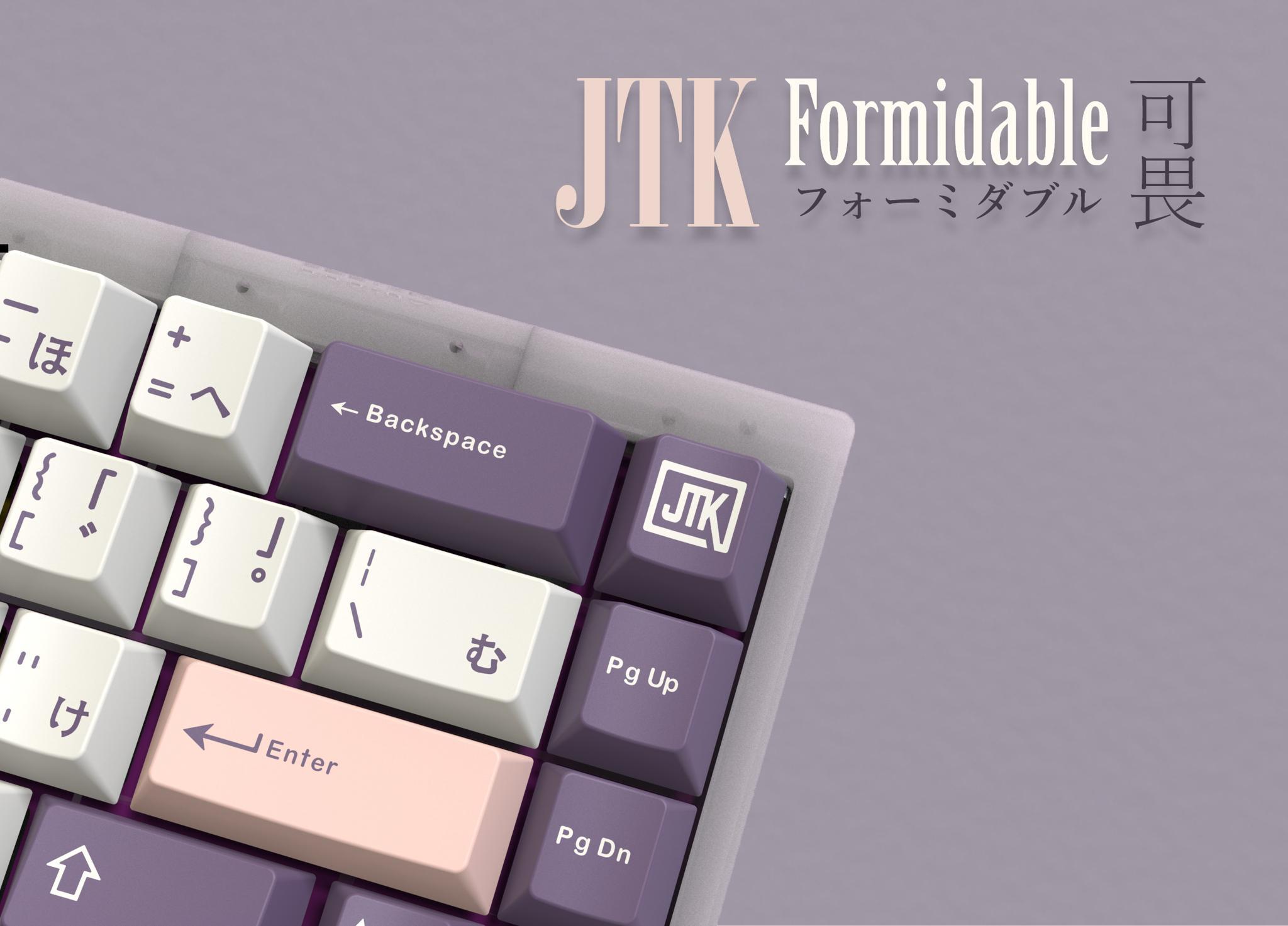 JTK Formidable (IC) - Keycap interest check cover image featuring JTK Formidable, keycap set, Azur Lane, Illustrious Class, mobile game, Mediterranean, Sakura Empire