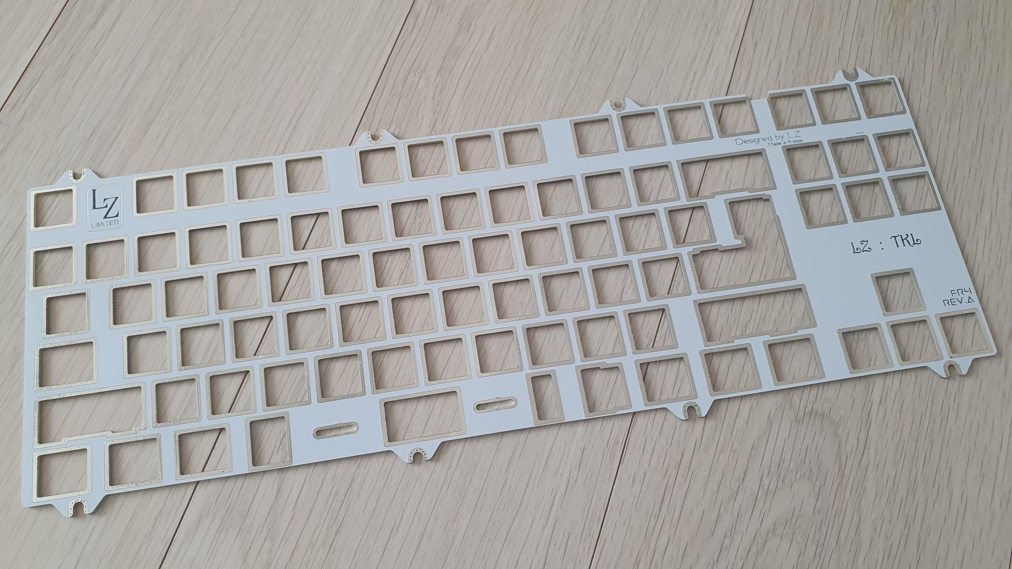 FR4 Plate for LZ TKL (IC) - Others interest check cover image featuring FR4 plate, LZ TKL, switch plate, ANSI, ISO, winkey, winkeyless