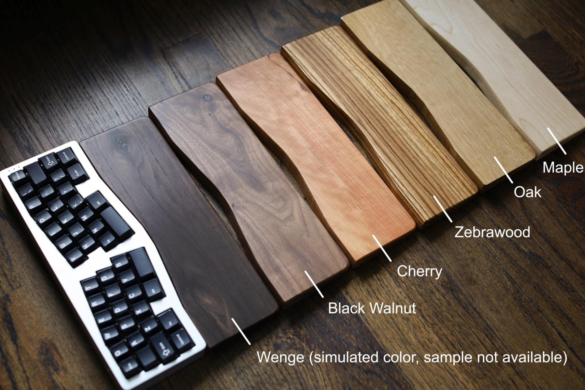 Prime_Elise - Uncategorized group buy cover image featuring Prime_Elise, keyboard group buy, wrist rests, CNC milled, natural hardwoods, polycarbonate shell, Prime_E PCB, mechanical keyboards
