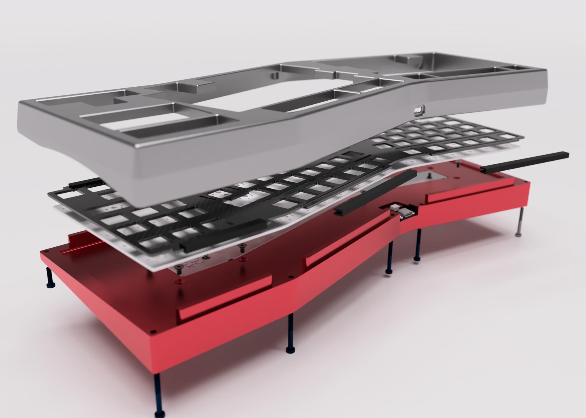 FLX - Virgo - Keyboard group buy cover image featuring FLX Virgo, group buy, raffle, keyboard, bespoke PCB, ISO ANSI support, QMK, VIA, USB-C, aluminium plate, grommet mounting, T6 CNC, brass weight, case colour options, mini raffle, special edition