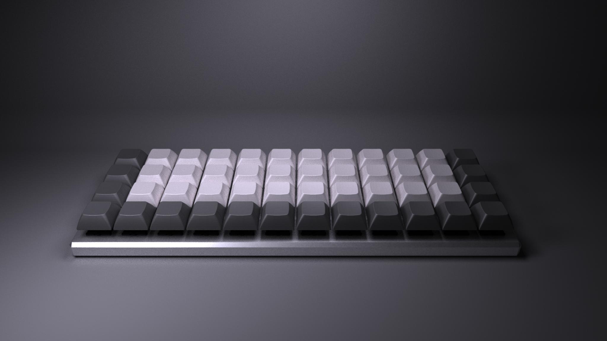 DSA Alps for Ortho (IC) - Keycap interest check cover image featuring DSA Alps, keycaps, ortholinear, GB, MoQ, SP ABS, OhKeycaps