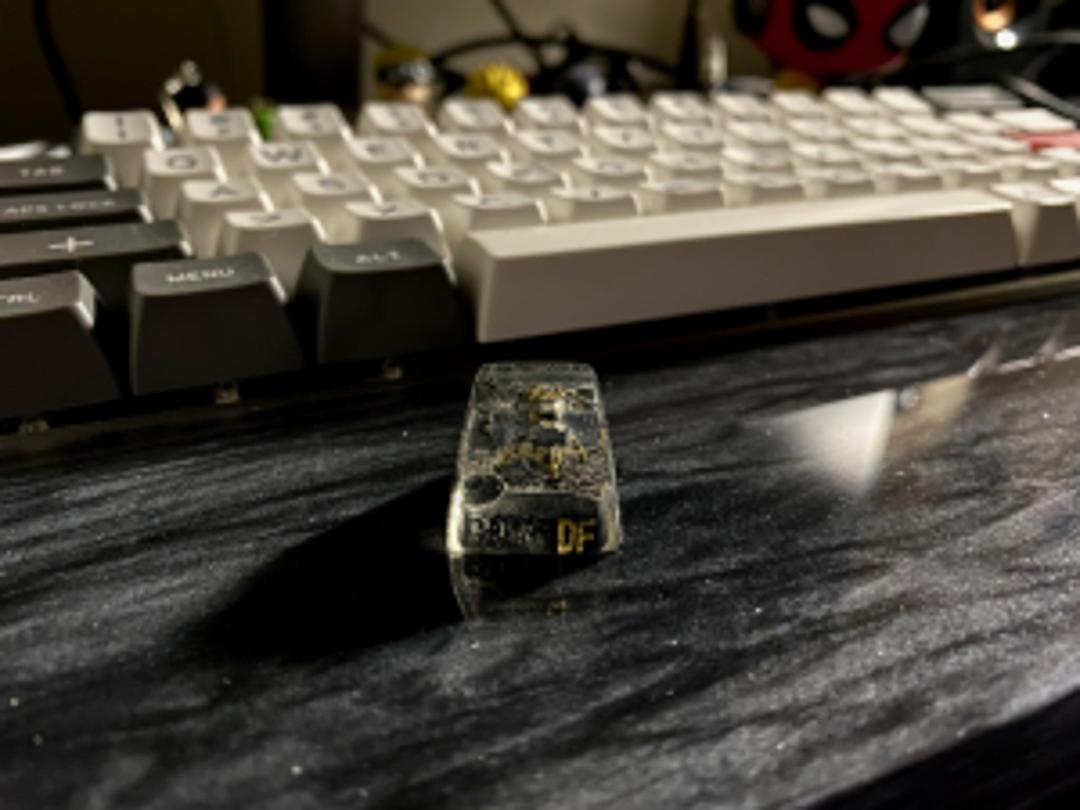 "Cosmos Black" Marble Wrist Rest (IC)