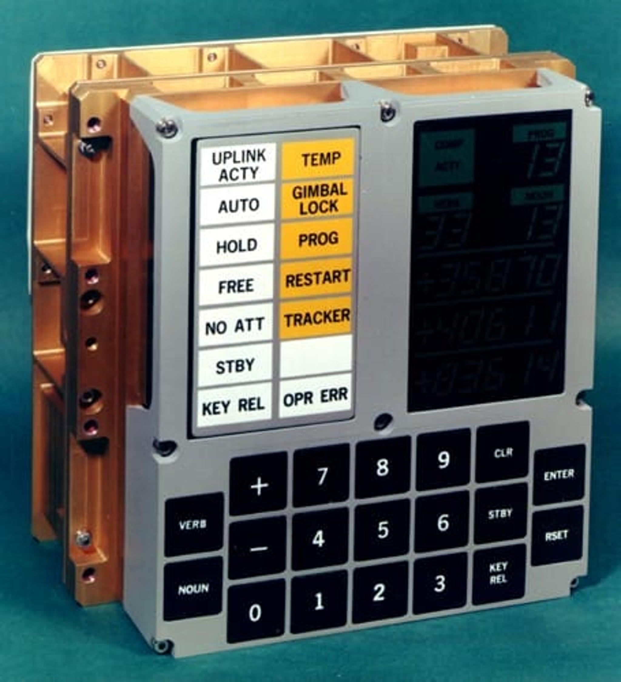 GMK Lunar (GB) - Keycap group buy cover image featuring GMK Lunar, Apollo 11, Apollo Guidance Computer, DSKY, keycaps, keyboard, custom design, Margaret Hamilton, novelty kits, keeb community, SpaceCables