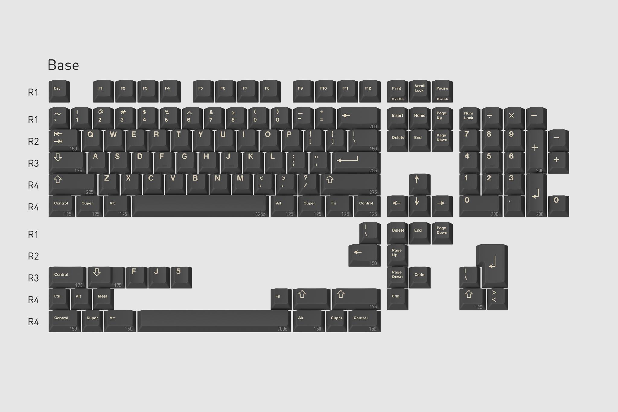 GMK Boneyard (IC) - Keycap interest check cover image featuring GMK Boneyard, keycap set, Boneyard Alphas, GMK Carbon R2, affordable keycap set, keyboard layouts, Pirates theme, Buccaneers, Domino keys, Kraken Buccaneer Skull