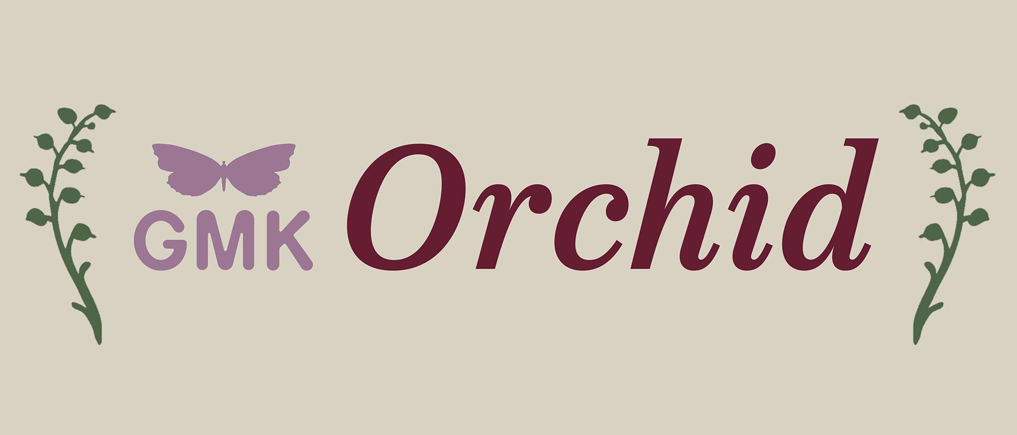 GMK Orchid (IC) - Keycap interest check cover image featuring GMK Orchid, keyset, orchid flower, botanical illustrations, keyboard, design, vintage, feedback, colors, novelties