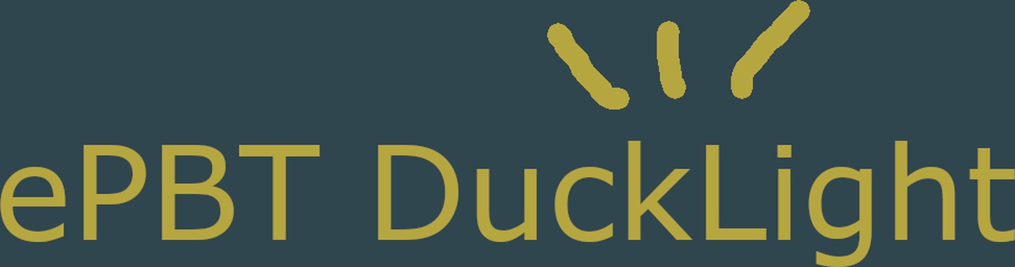 ePBT DuckLight (IC) - Keycap interest check cover image featuring ePBT, Ducklight, keycap set, PBT plastic, dark duck theme, GMK, KAT, collaboration, keycap design