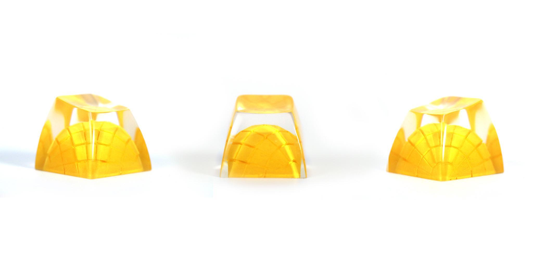 Mango Keycaps - Uncategorized group buy cover image featuring mango keycaps, fruit keycaps, keycap details, resin, MX Stem, SA profile, Cherry profile, keycap price