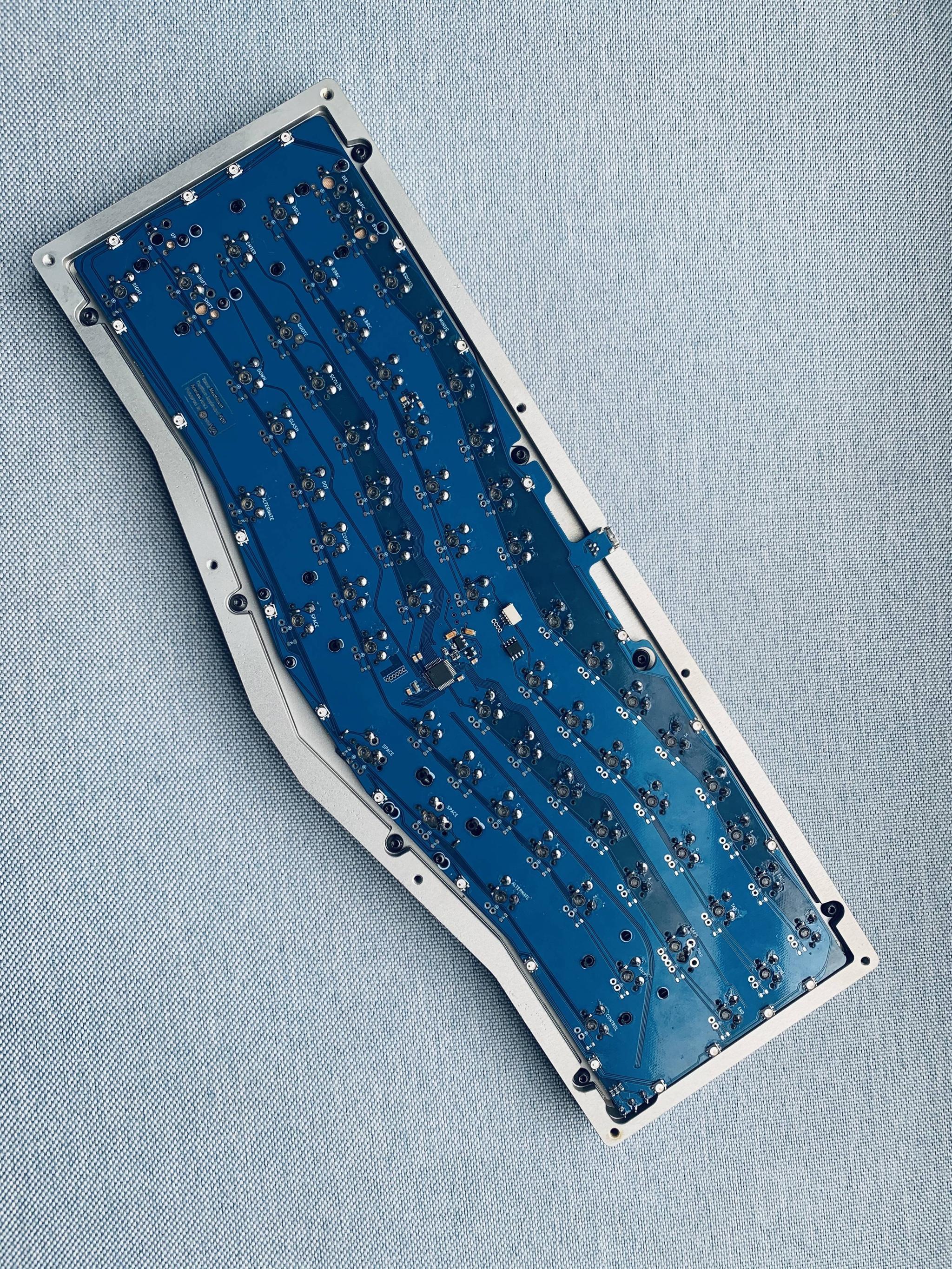 Adelais PCBs & Plates - Others group buy cover image featuring Adelais PCBs, TGR Alice, RGB underglow, group buy, FR4 plate, QMK, VIA, Type-C, anodised aluminum, mechanical keyboard