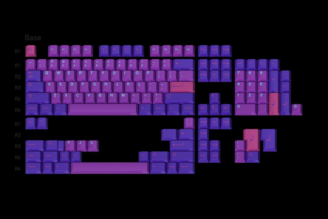 GMK Neon City (IC)