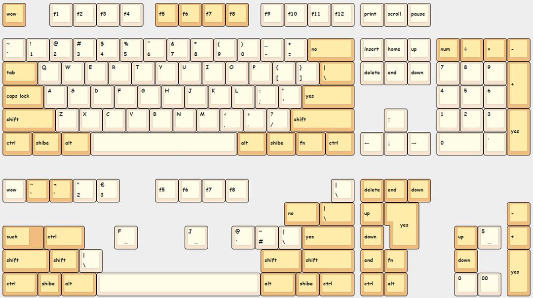 GMK Shibe (IC)