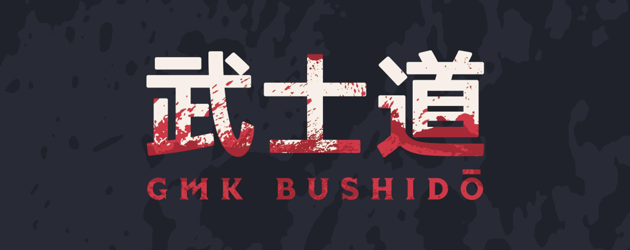 GMK Bushidō (GB) - Uncategorized group buy cover image featuring GMK Bushidō, keycaps, group buy, Cherry Profile, ABS, Novelkeys, Candykeys, zFrontier, DailyClack, Bushidō switches, Bushidō stabilizers