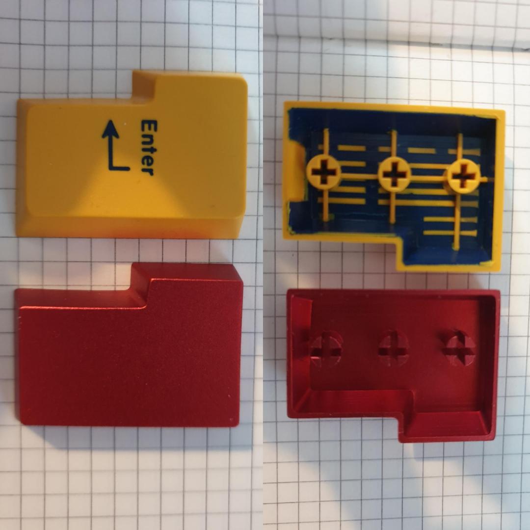 Aluminium ISO Enter Keycap (IC)