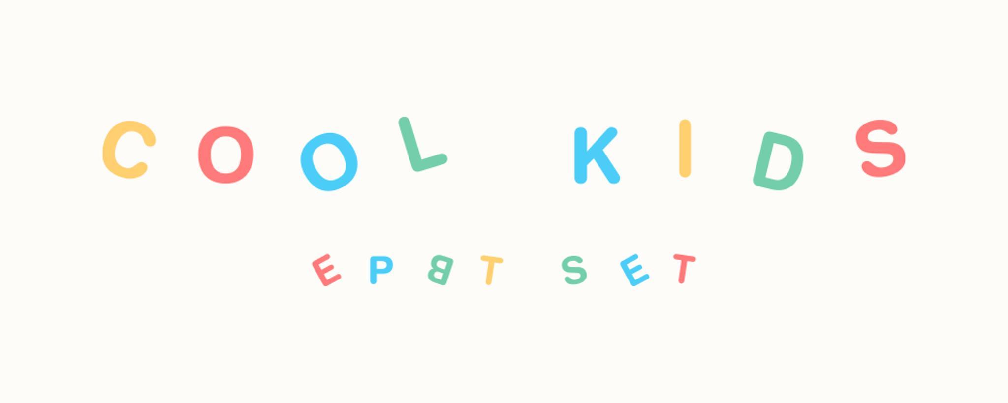EPBT Cool Kids (IC) - Keycap interest check cover image featuring EPBT, Cool Kids, PBT keycaps, dye-sub, EnjoyPBT, Cherry profile, keycap set, group buy, KBDFans, Candykeys, DeskHero