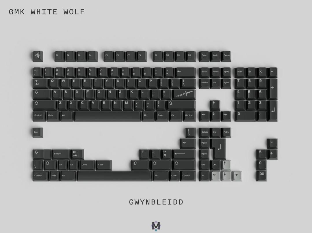 GMK White Wolf (IC)