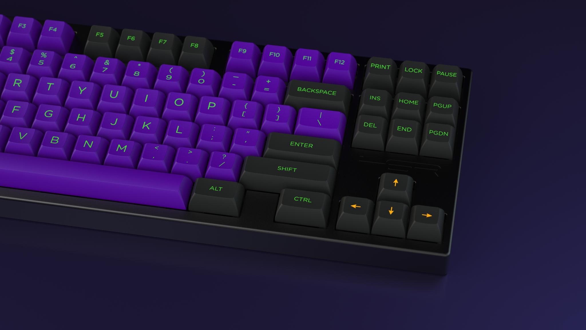 KAT Shogōki (IC) - Keycap interest check cover image featuring KAT Shogōki, keycaps, EVA 01, novelties, icon mods, movie release, Hiraganas, renders, deskmat, artisans