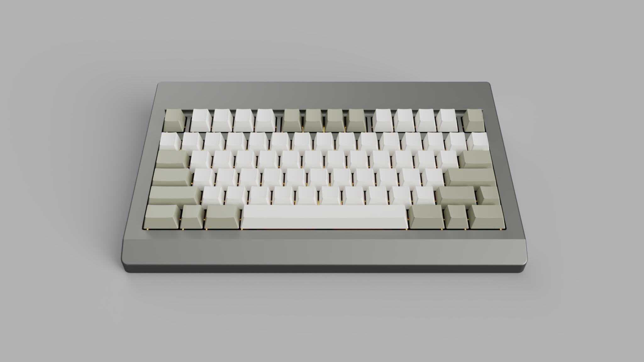 MC-76K 'Fat Boy' (GB) - Uncategorized group buy cover image featuring MC-76K, Fat Boy, custom keyboard, modular design, customizable, durable, CNCed covers, PCB, mounting system, Bangkok, MX switches, GB, Maethee Chongchitnant