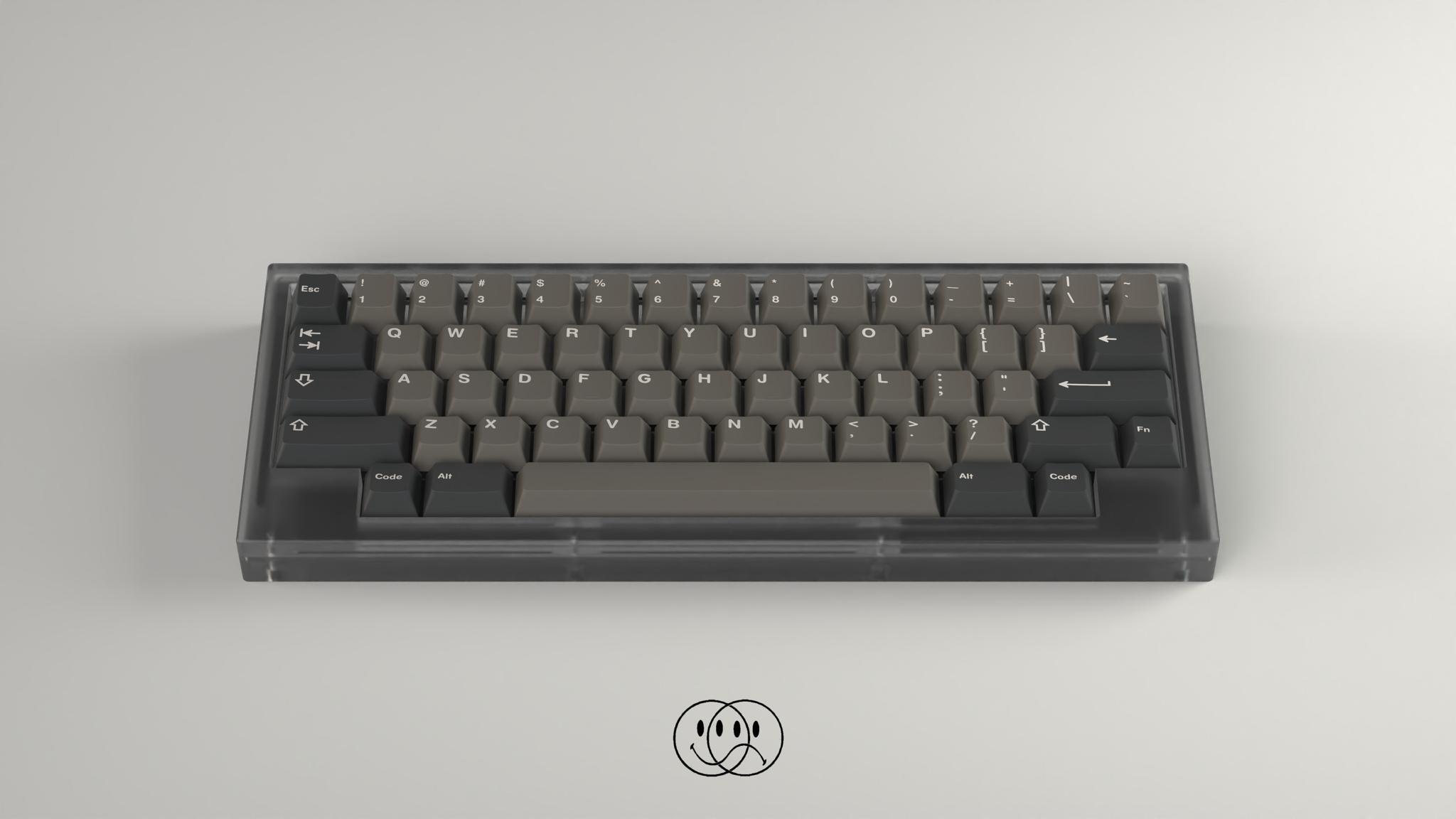 CW 88/60 (IC) - Keyboard interest check cover image featuring CW 88, CW 60, groupbuy, keyboard project, polycarbonate, aluminum top enclosure, typing angle, Koala side profile, proprietary plate, TPU gaskets, silencing mat, internal weight