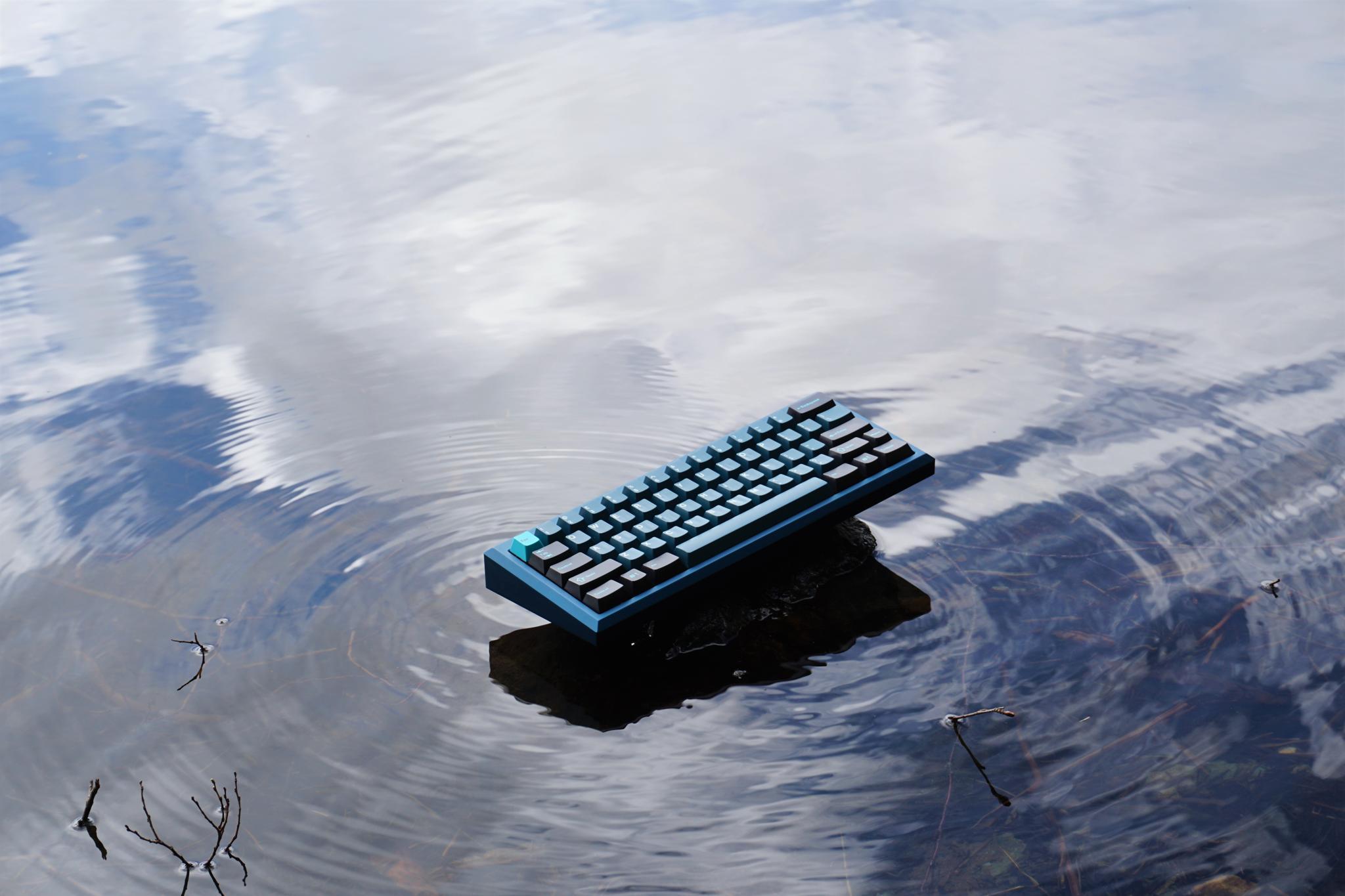Tind: Reworked - 60% (IC) - Keyboard interest check cover image featuring Mekanisk, Tind keyboard, LeandreN, Wilba.tech, gasket system, custom keyboard, mechanical engineering, Norwegian design, serial numbered, USB-C, VIA compatible