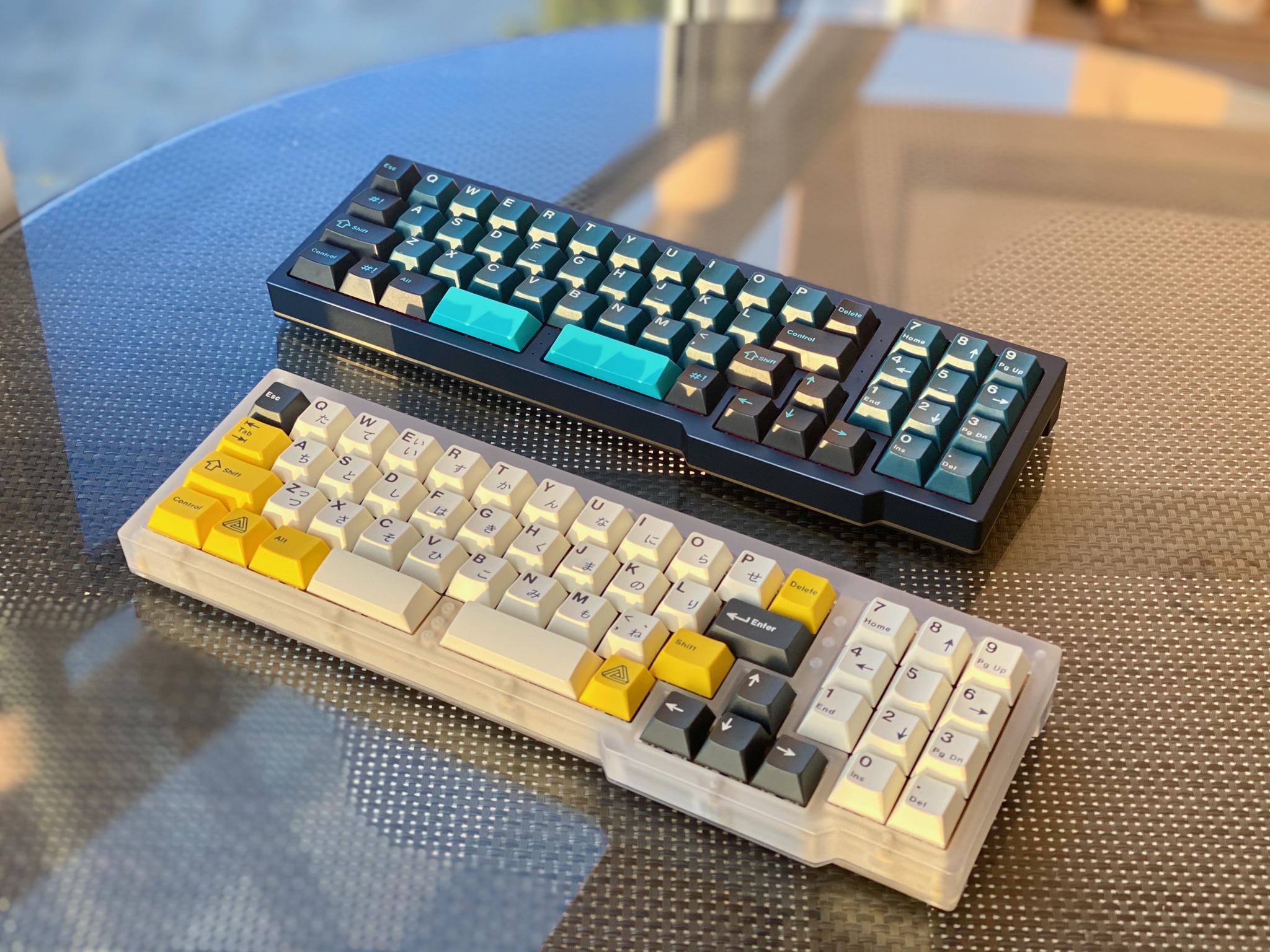 Elongate (Mini 1800) (IC) - Keyboard interest check cover image featuring Elongate, mechanical keyboard, mini 1800, USB-C, ARM processor, QMK, VIA, RGB, custom keyboard, numpad cluster, ProjectKeyboard, Gondolindrim