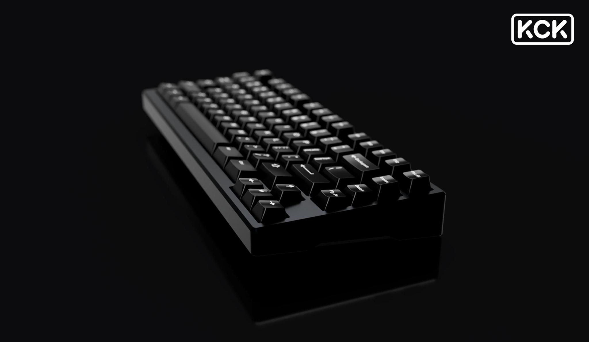 KY-01 (IC) - Keyboard interest check cover image featuring KY-01, keyboard, 75% layout, top mount, aluminium, typing angle, ISO layout, ANSI layout, custom PCB
