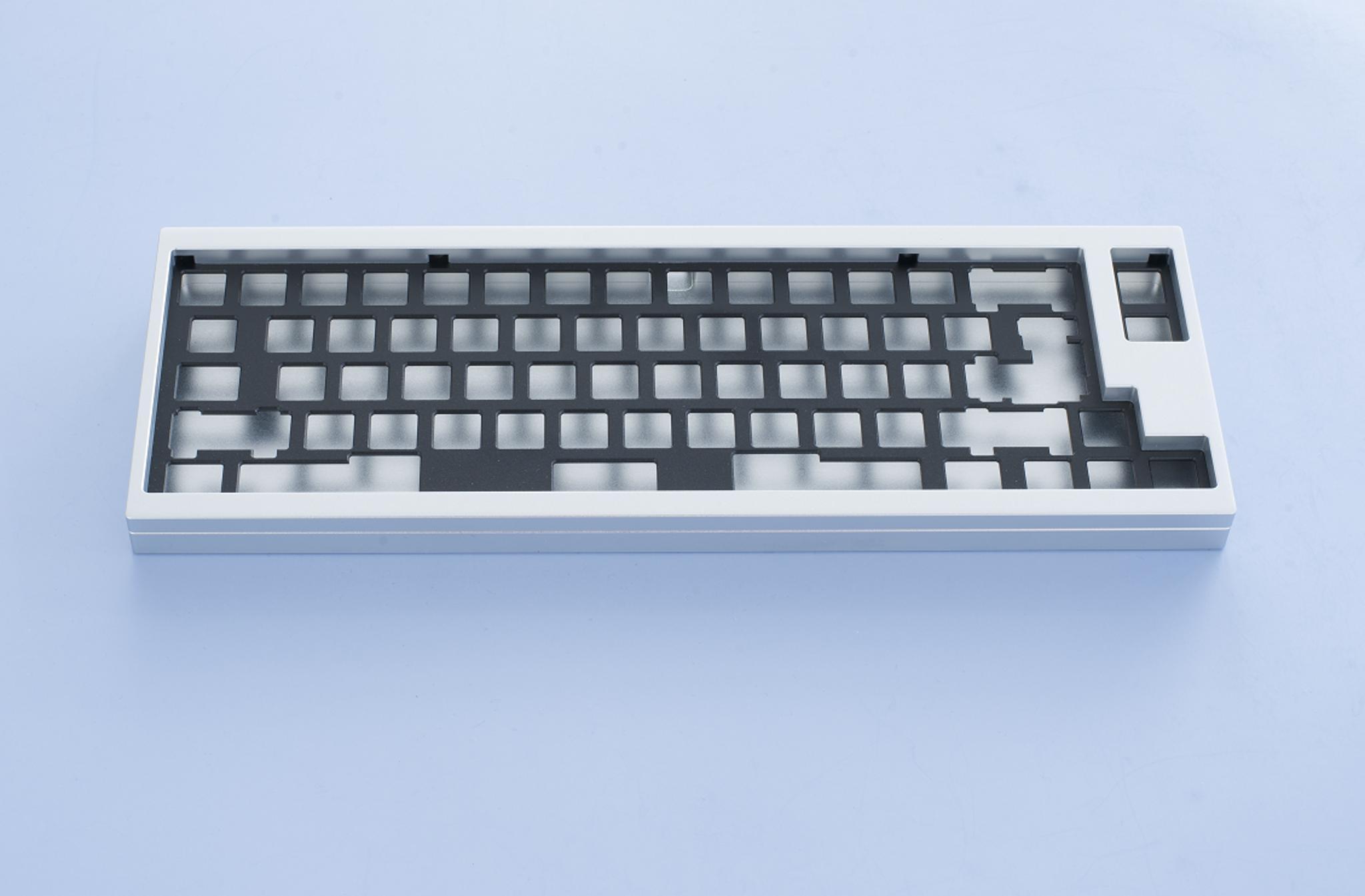 KKINGKKONG 660 Keyboard - Uncategorized group buy cover image featuring KKINGKKONG 660, keyboard, Chanmin Kang, slim design, portable, QMK supported, Korean-made, CNC machining, anodizing, Cerakote, Cherry MX, bottom mount plate, customizable