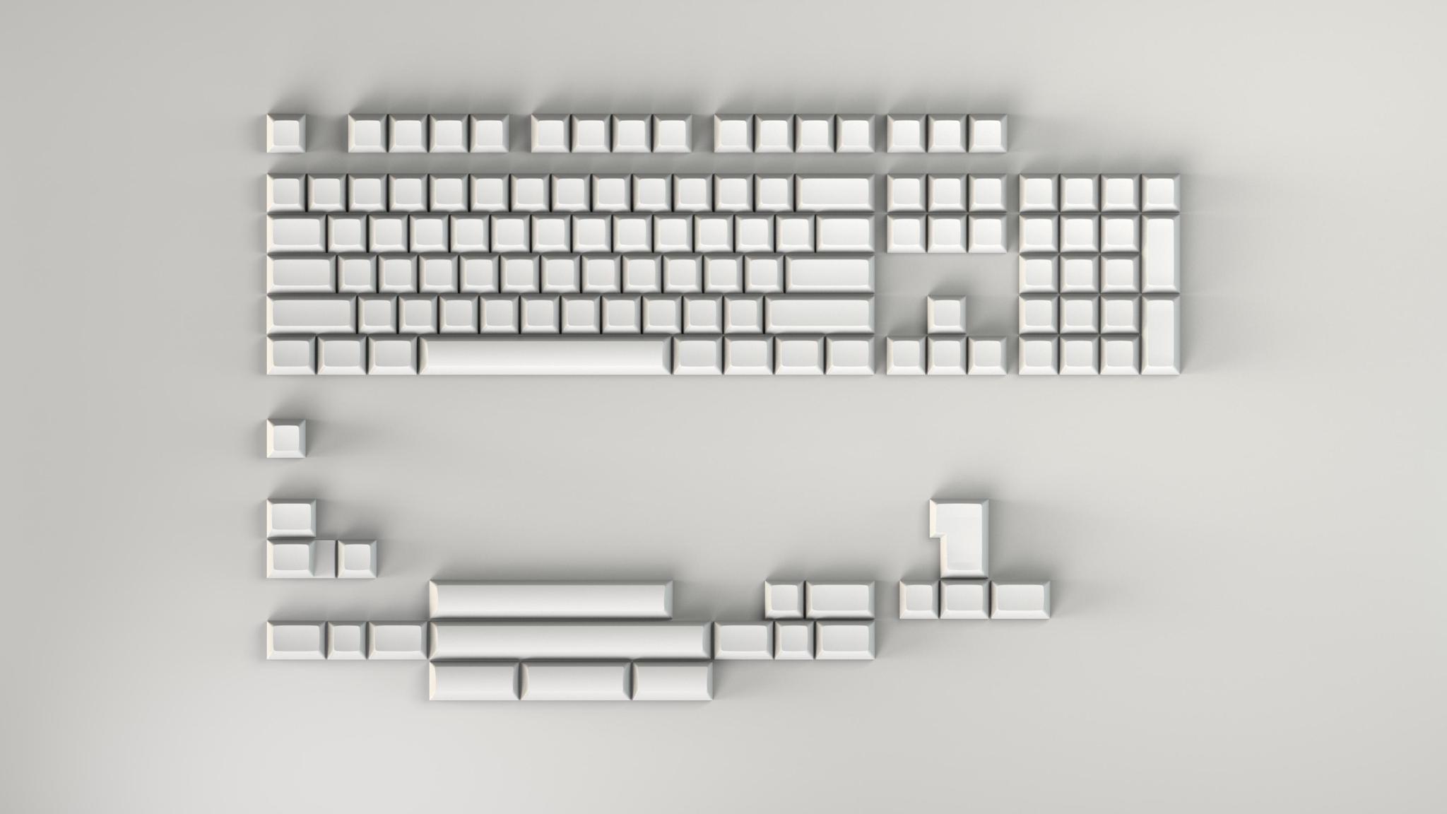KAT Blanks (IC) - Keycap interest check cover image featuring KAT Blanks, keycaps, KAT profile, group buy, Keyreative, ApexKeyboards, EU, AU, Zfrontier, pricing, shipping, KAT Milkshake, manufacturing issues