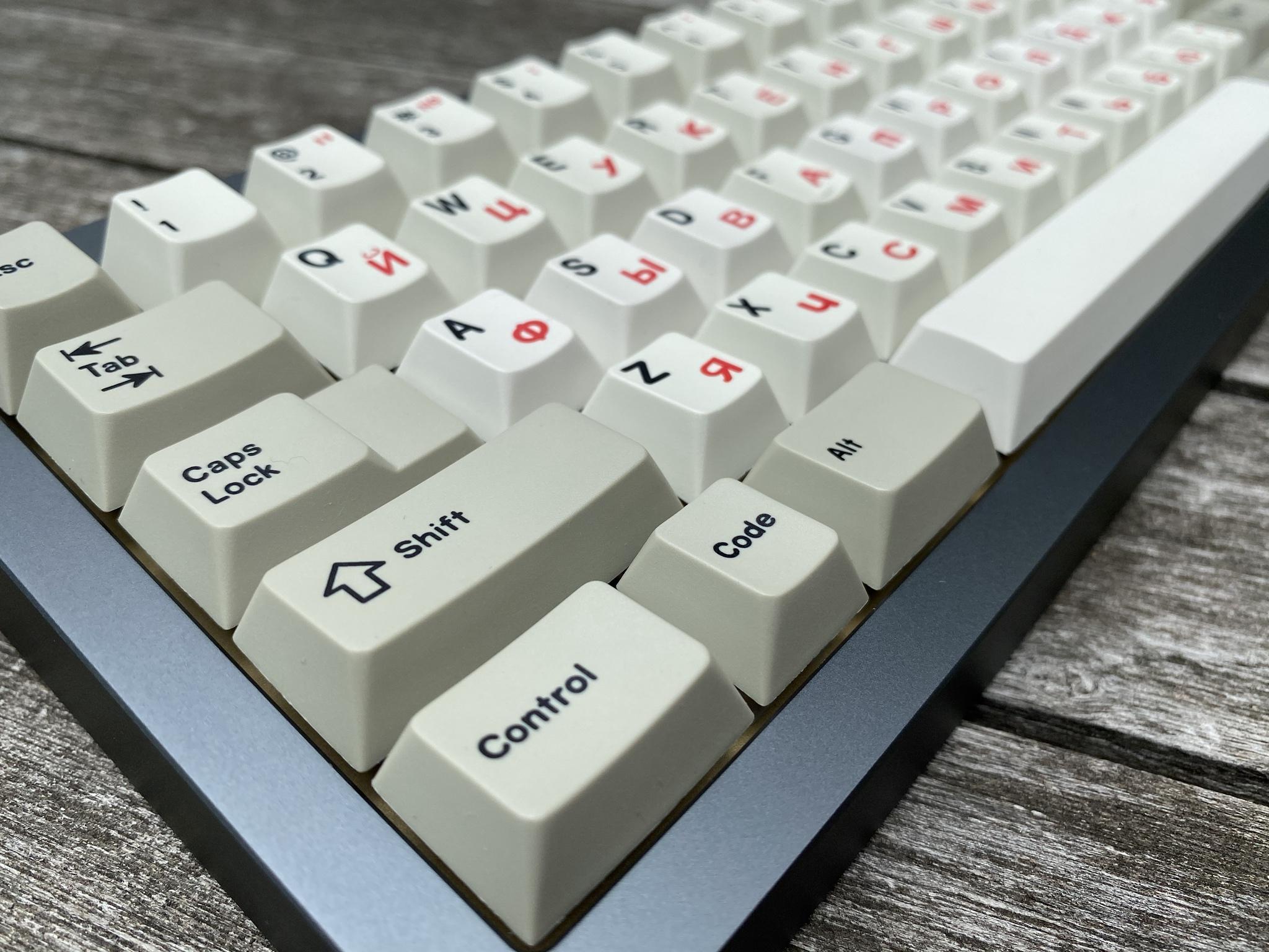 ePBT Classic Retro Cyrillic - Uncategorized group buy cover image featuring ePBT, Classic Retro Cyrillic, keyboard set, GMK version, Originative Co, ApexKeyboards, protoTypist.net, Monokei.co, DailyClack