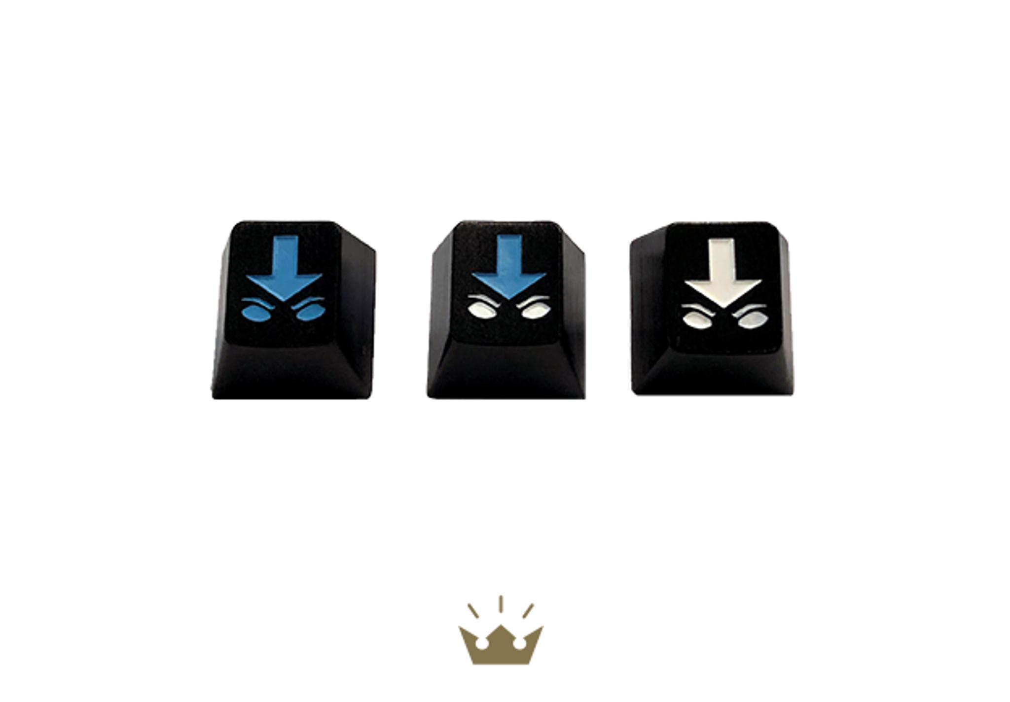Arrowhead Boy (IC) - Keycap interest check cover image featuring Arrowhead Boy, CNC Aluminum, artisans, cherry MX, glossy black anodized, enamel fill, limited edition, community