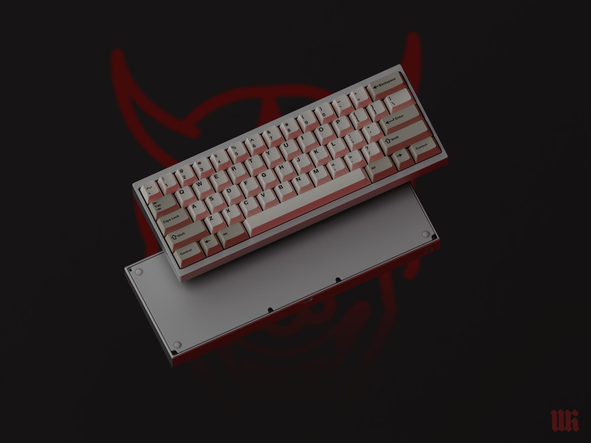 zekk.works Ogre - Uncategorized group buy cover image featuring Ogre keyboard, zekk.works, group buy, mechanical keyboard, raffle, keyboard customizations, anodizing colors, kit options, Geekhack
