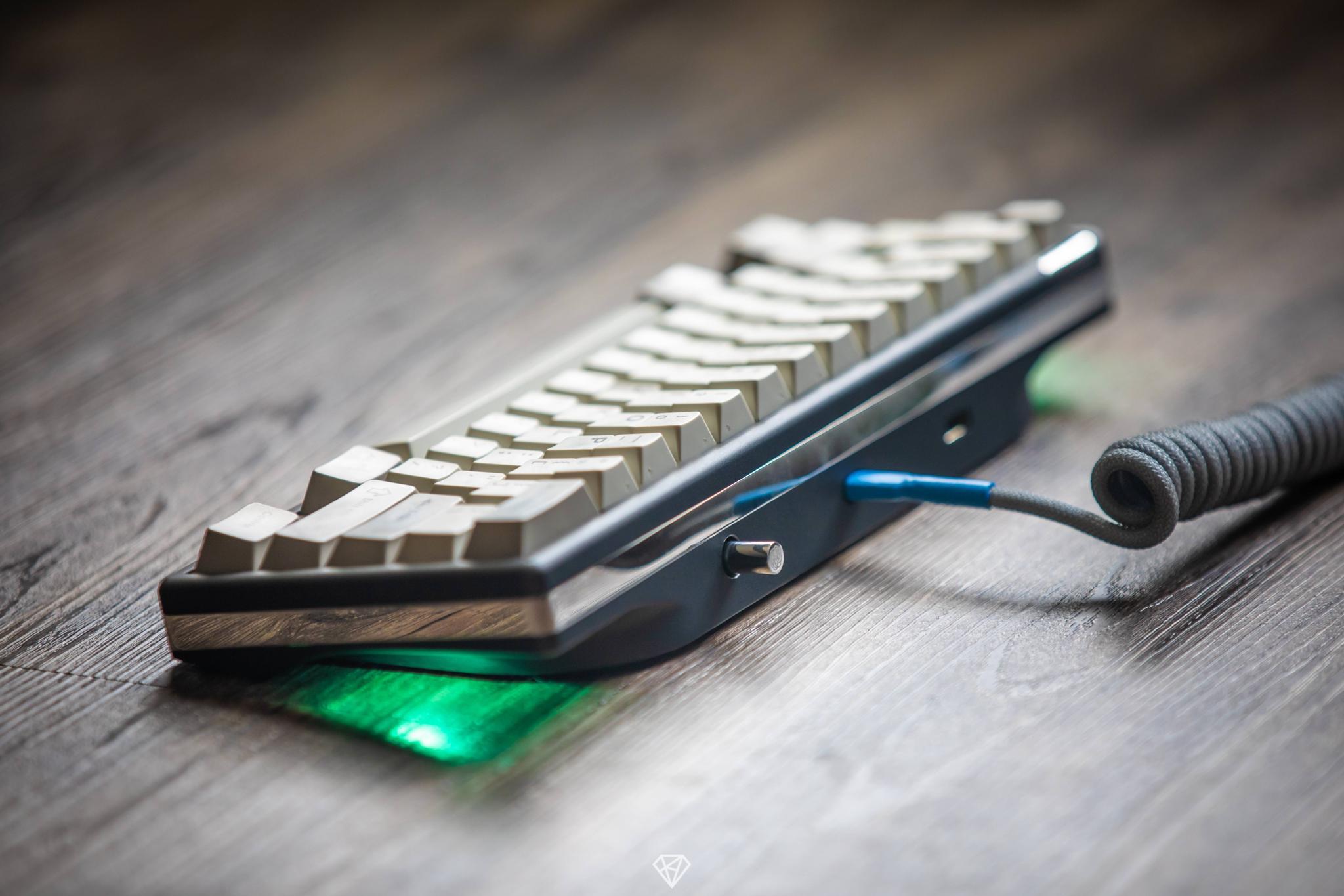 Pandora - The 1 Percent 60% (IC) - Keyboard interest check cover image featuring Pandora, Koobaczech, bespoke boards, premium keyboard, Keycult, Bear Cable Co, Latrialum, customizable keyboard, 60% keyboard, gasket mounting, RGB underglow