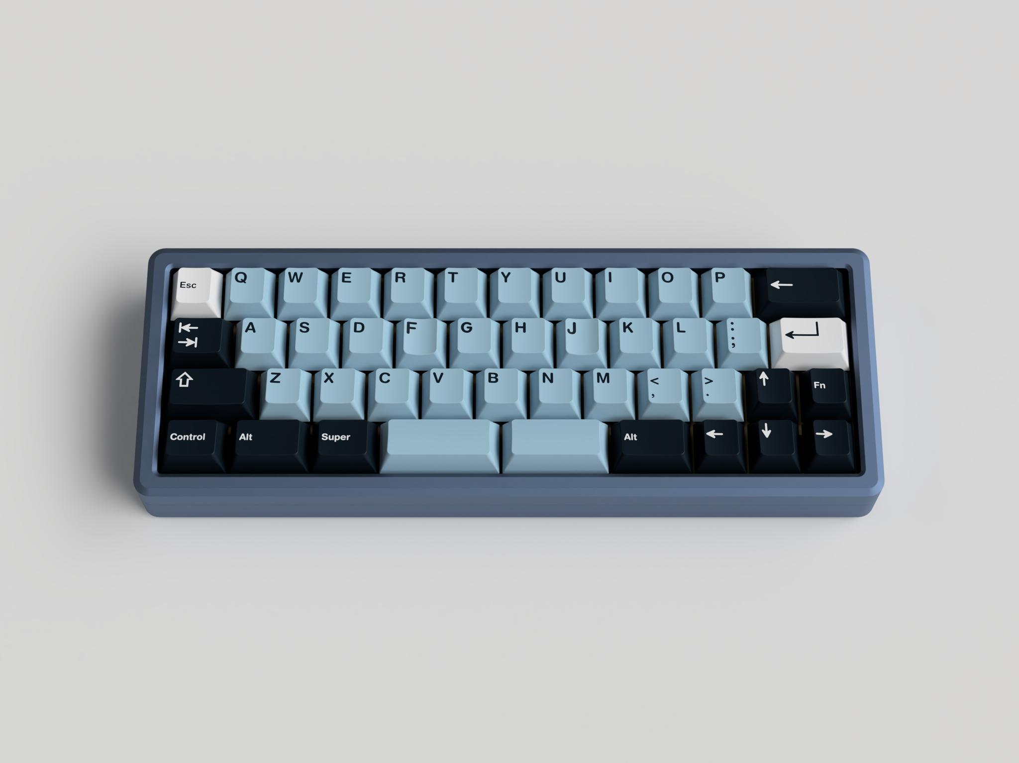 Campsite (IC) - Keyboard interest check cover image featuring Campsite, Minivan, Kumo, Jetvan, gasketed case, typing angle, polycarbonate plate, brass plate, keyboard layouts, Walletburner