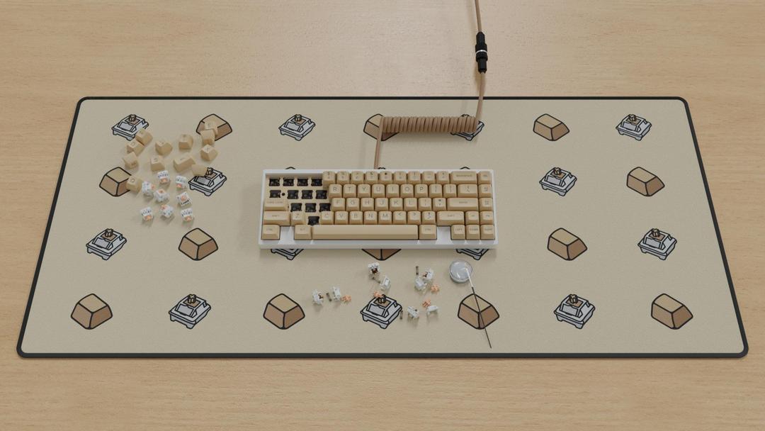 Falling Caps Deskmat (IC)