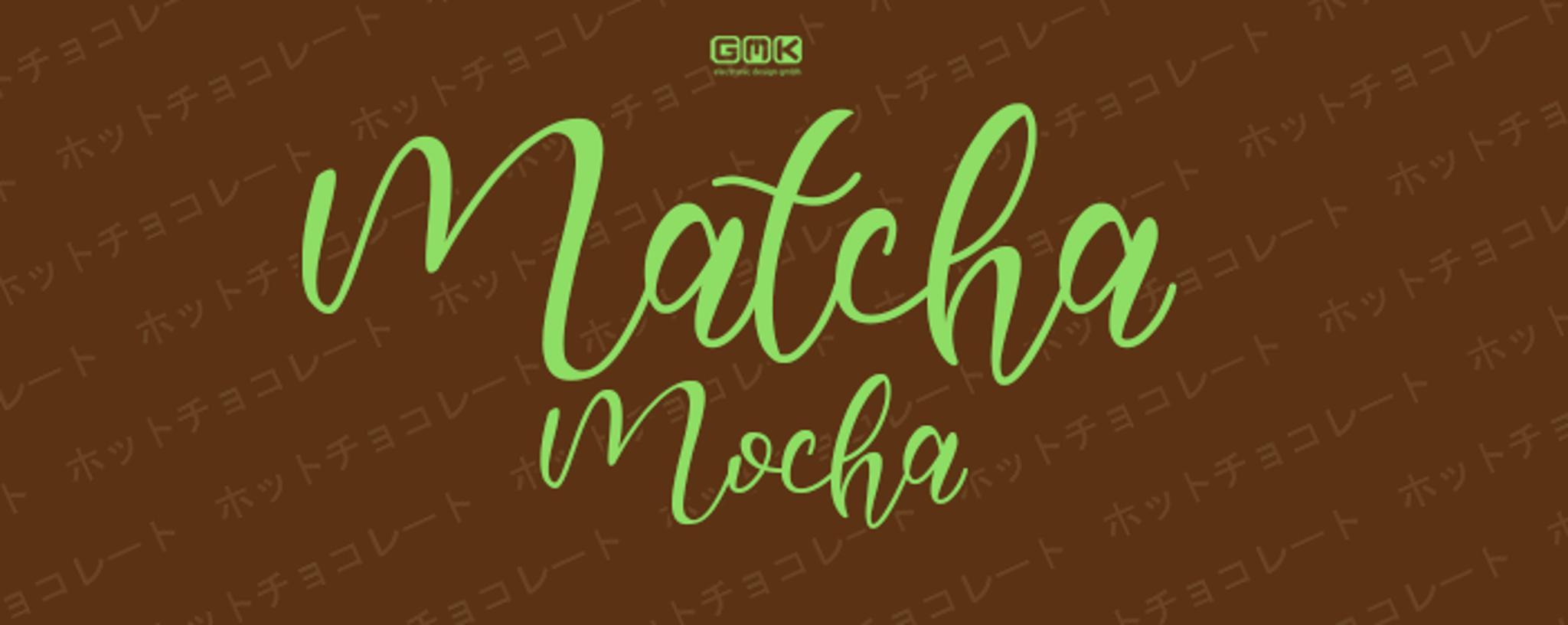 GMK Matcha Mocha (IC) - Keycap interest check cover image featuring GMK Matcha Mocha, keycap set, minimalistic design, dessert-themed keycaps, energizing keycaps, kitting options, artisan collaborations, keyboard aesthetics
