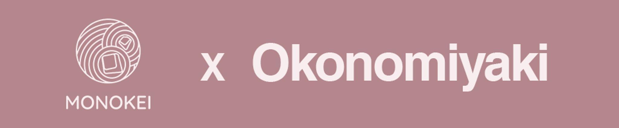 monokei x okonomiyaki - Uncategorized group buy cover image featuring monokei, okonomiyaki, pink switches, JWK, Pinoko Linears, Okomochi Tactiles, mechanical keyboards, desk mats