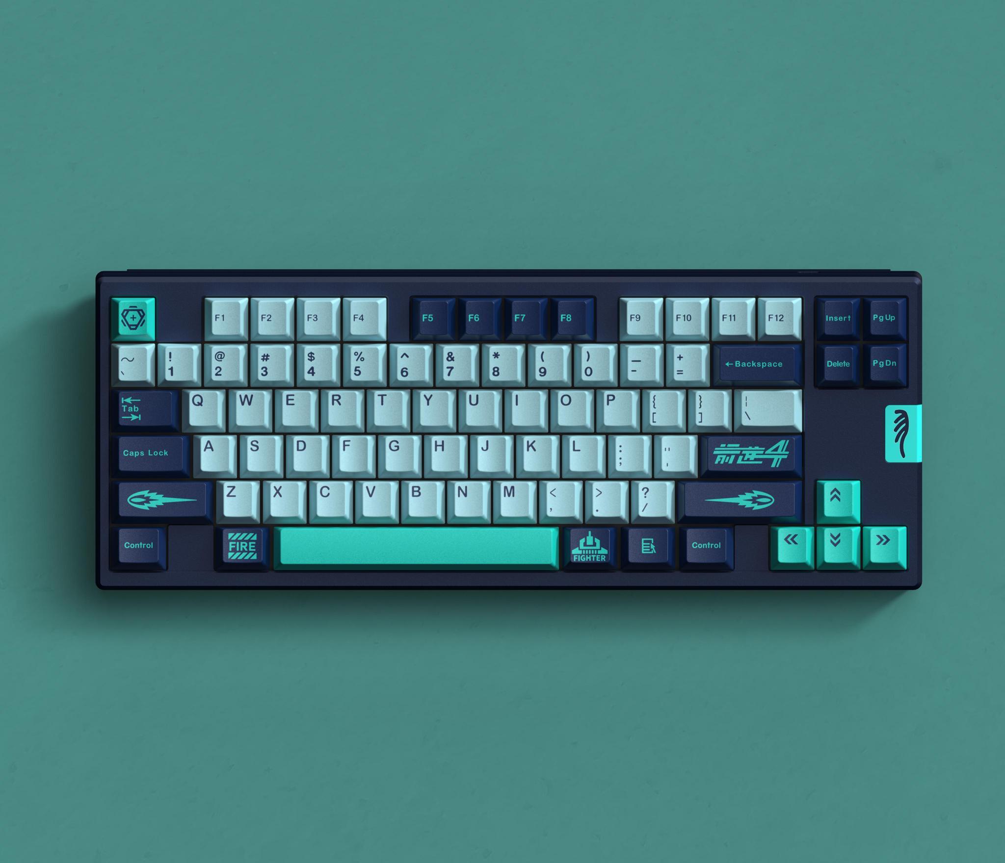 JTK Natural Selection (IC) - Keycap interest check cover image featuring JTK, Natural Selection, keycap set, Ray, Cherry profile, double shot ABS, mechanical keyboard