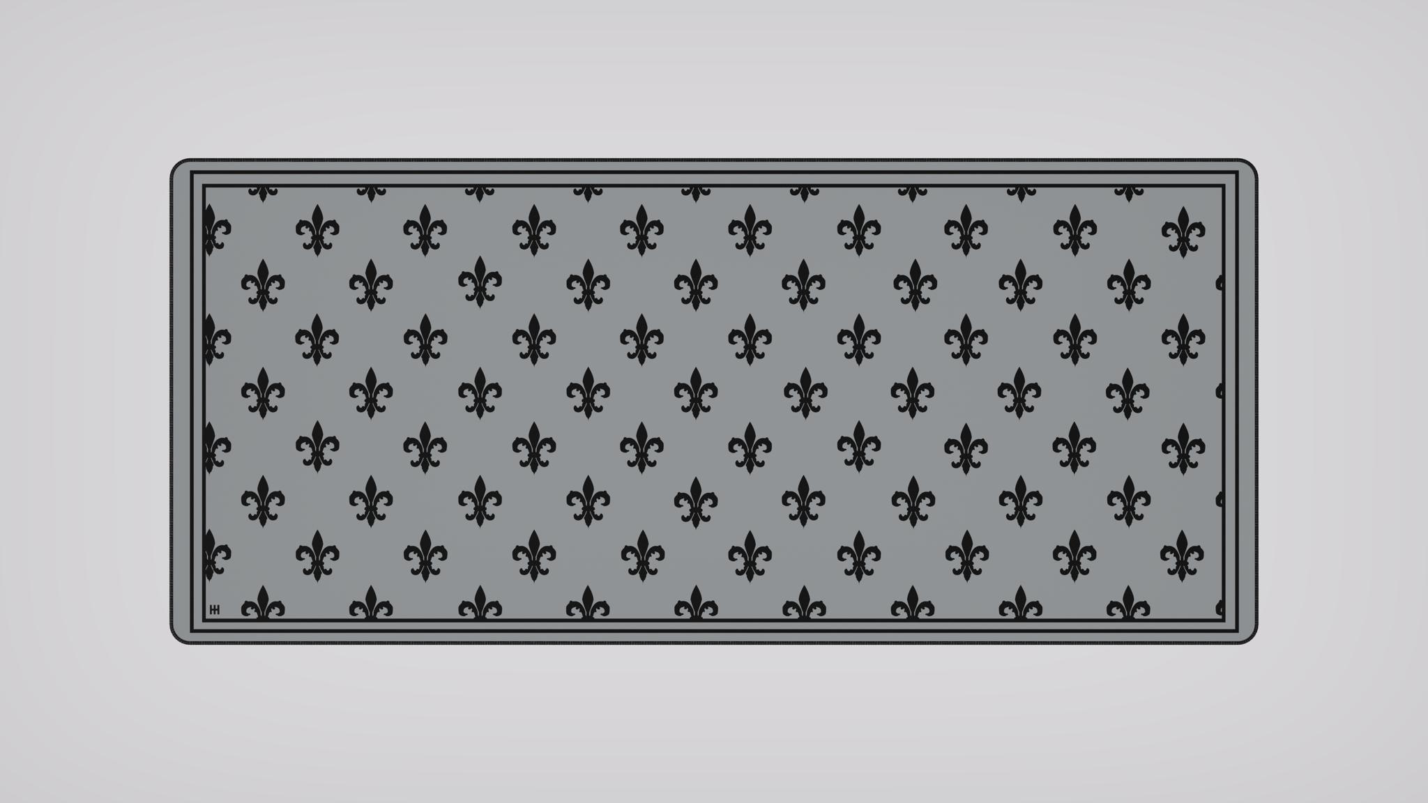 Classy Deskmat Collection (GB) - Uncategorized group buy cover image featuring Classy Deskmat Collection, DoctorNunu, mechanical keyboard hobby, design collaboration, group buy, vendors, deskmat designs, Masterworks, technical blueprint, Fleur-De-Lis