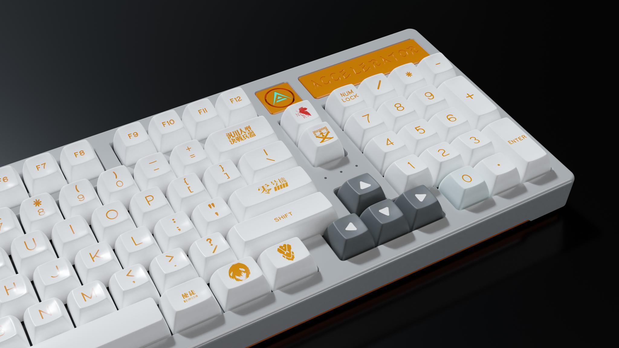 MAXKEY - EVA00 (IC) - Keyboard interest check cover image featuring MAXKEY, EVA00, IC, update, keyboards, EVANGELION-01, EVA-2, prototype