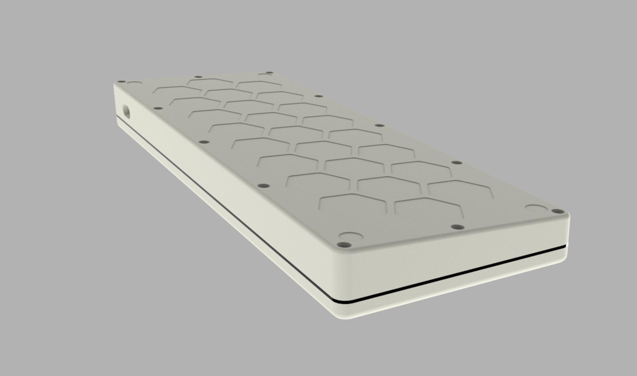 STORM TROOPER WHITE HB60% (IC) - Keyboard interest check cover image featuring StormTrooper White, Honeyboar 60%, cerakote, keyboard group buy, mechanical keyboard, mechmarket, ANSI, HHKB, Winkeyless, TSANGAN, Reddit, Geek Hack