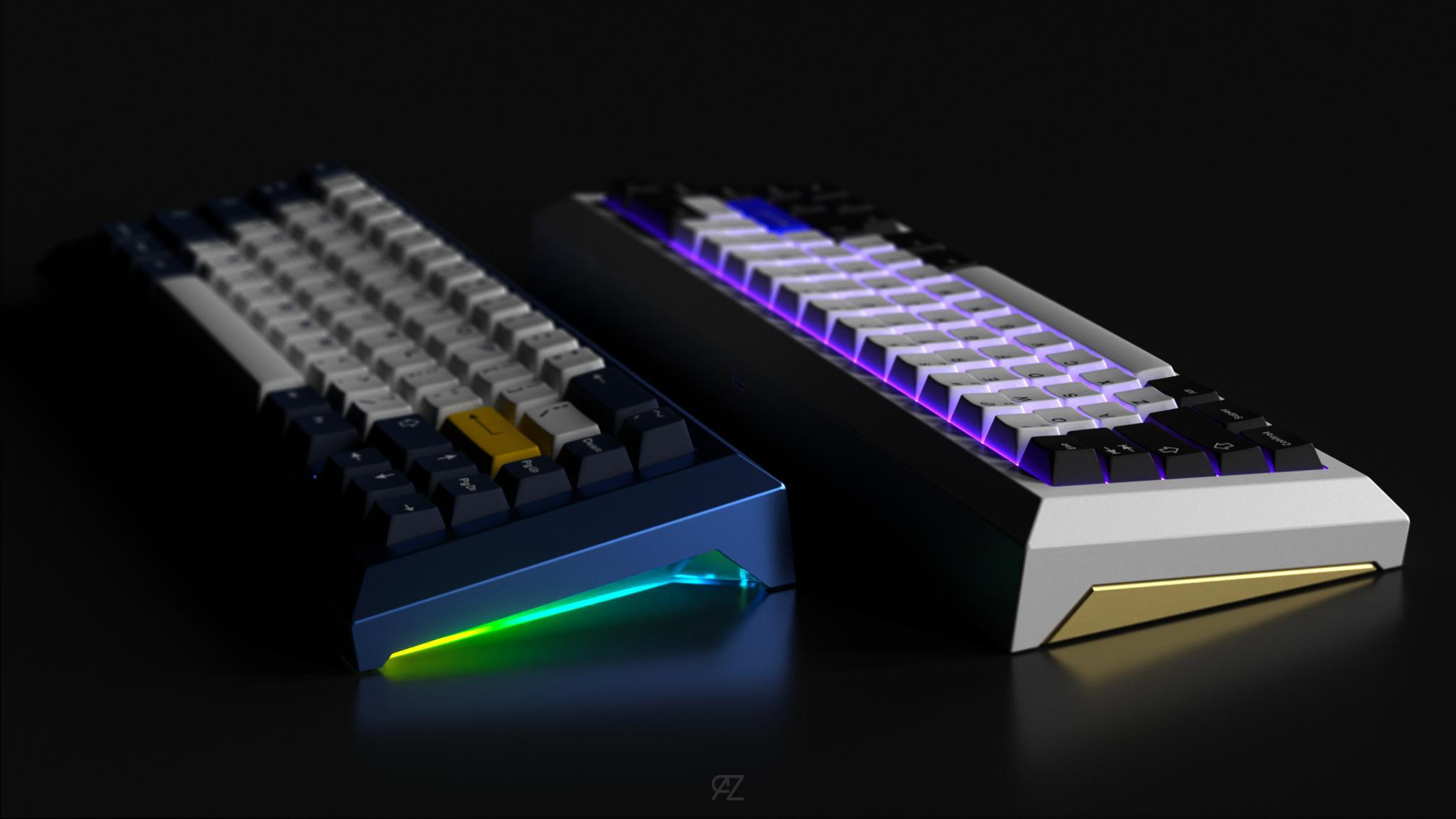 Melody65 - Uncategorized group buy cover image featuring Melody65, Group Buy, KBDFans, mechanical keyboard, custom PCB, keyboard kit, Founder Edition, upgrades, color options, typing angle, mounting system