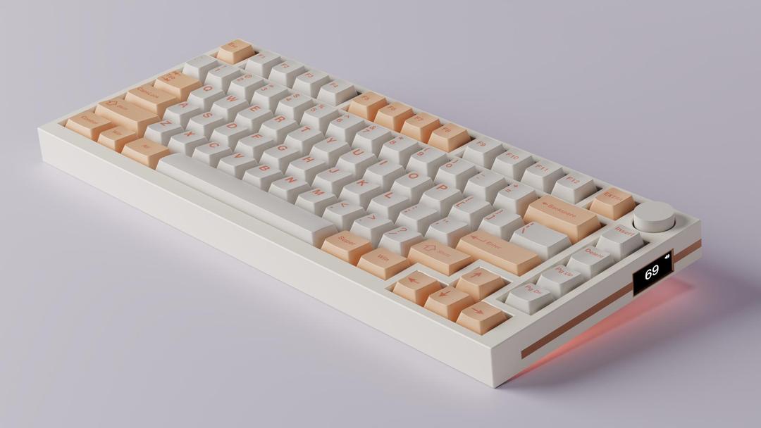 75% Keyboard with Rotary Encoder (IC)