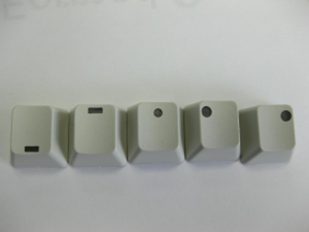 Windowed Keycaps from Signature Plastics (IC)