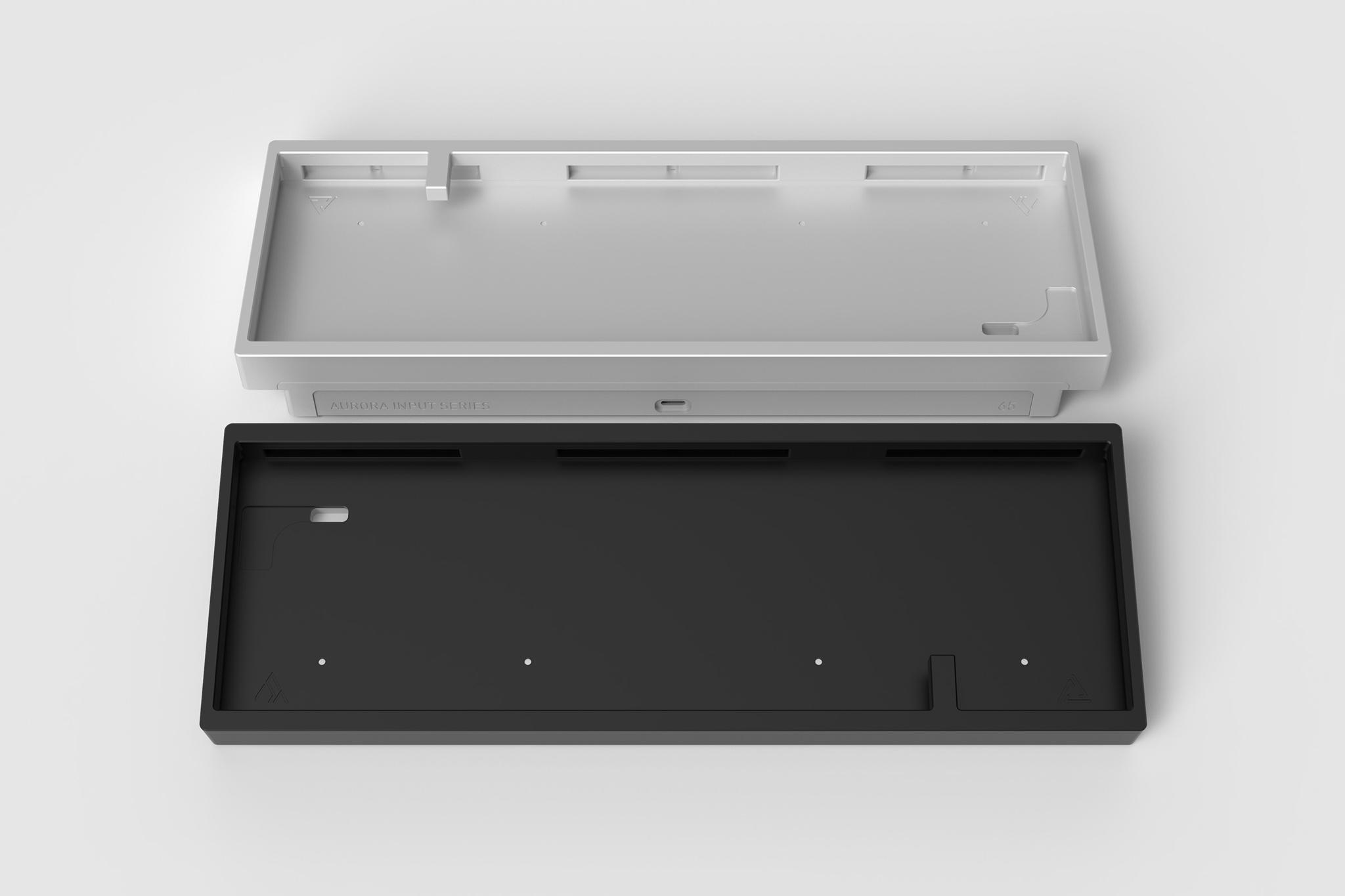 Aurora Input Series 65 (GB) - Uncategorized group buy cover image featuring Aurora Input Series 65, Salvun, aluminium case, ANSI, ISO, 65% layout, keyboard, USB-C, wilba.tech, QMK, VIA, Oblotzky, Zambumon, raffle, Koi Raffle, shipping costs, EVA foam case