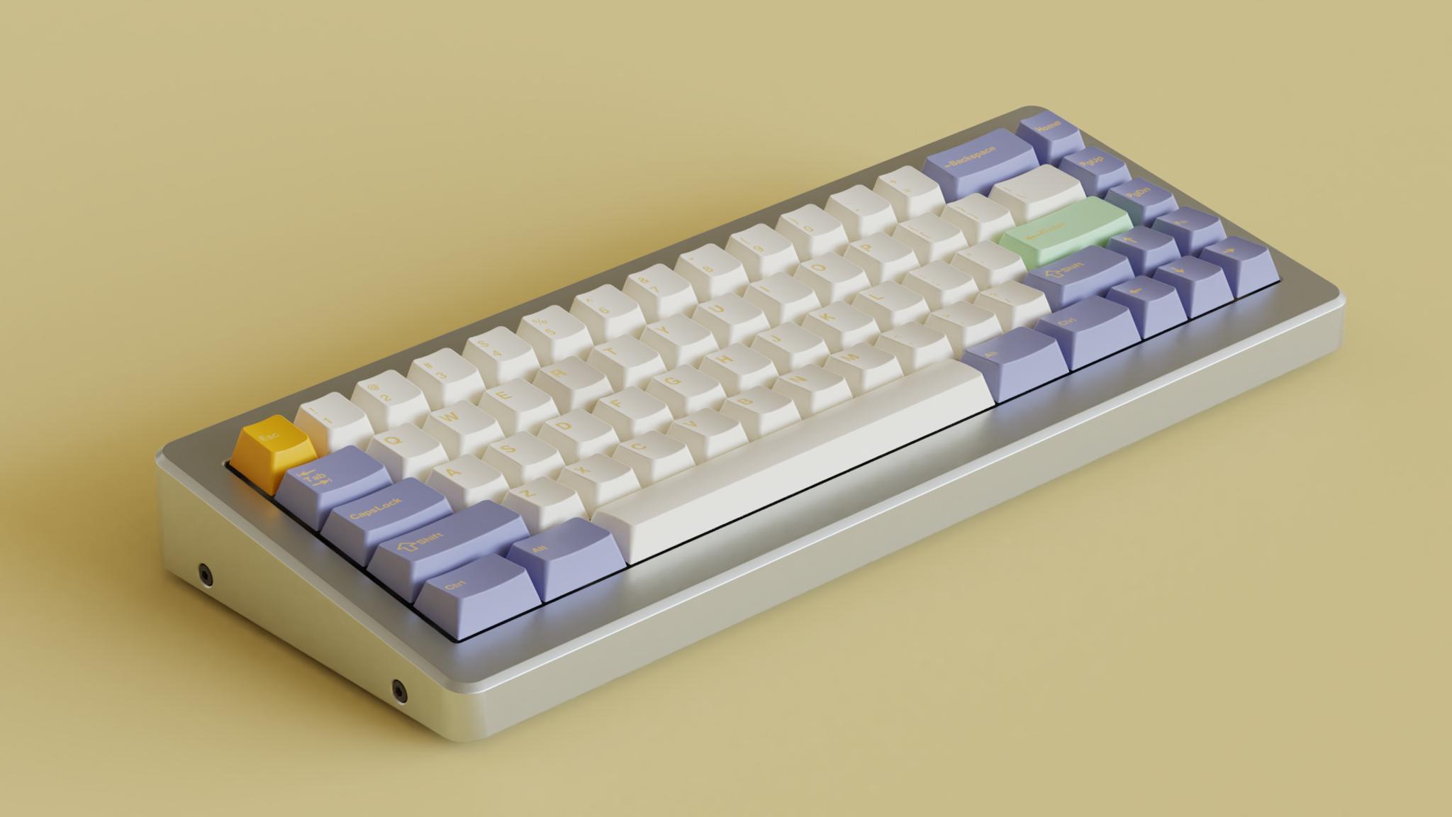 GMK Halo-halo (IC) - Keycap interest check cover image featuring GMK, halo-halo, Philippines, interest check, keycap sets, novelties, custom cable, artisans