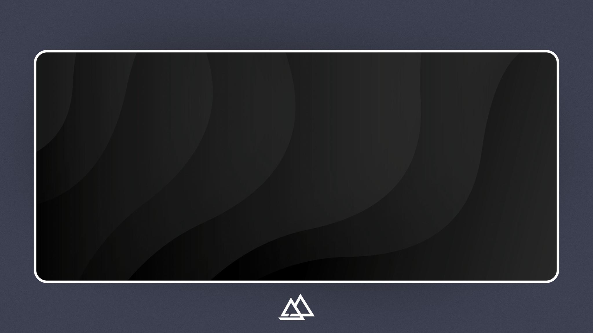 Waves Deskmat (IC) - Deskmats & Accessories interest check cover image featuring waves deskmat, minimal design, ocean inspiration, desk setup, group buy, dark monochrome, interest check