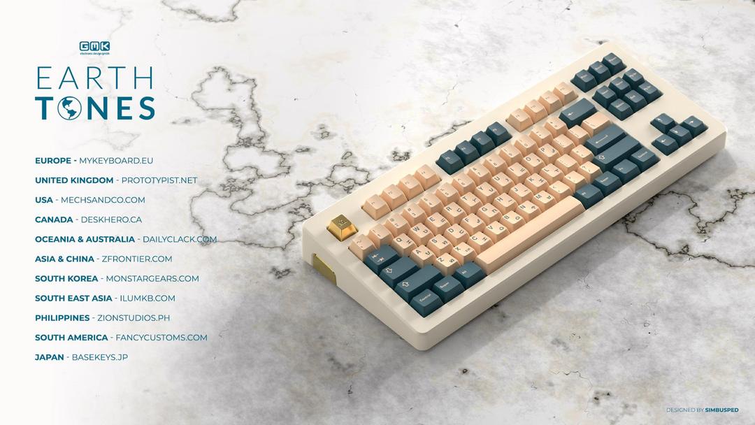 GMK EARTH TONES (IC)